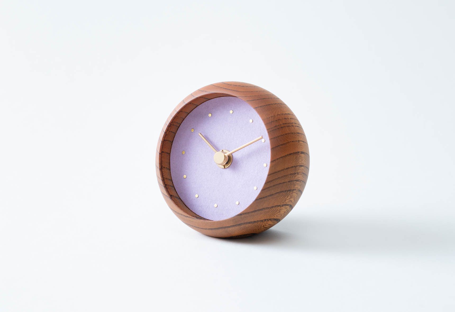 置き時計 藤紫