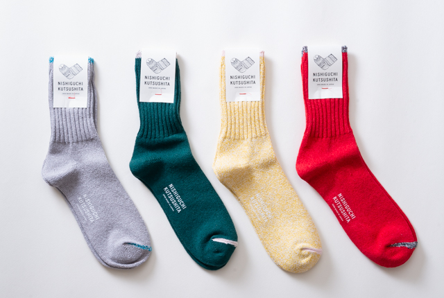 シルクコットン天竺ソックス  M