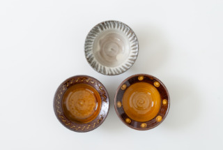 四寸 縁付き切立鉢