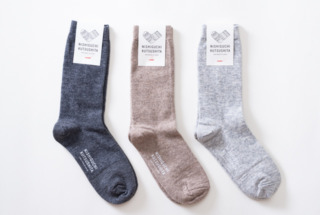 カシミヤウールソックスS