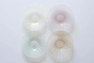 Dustyモール皿 4.5寸